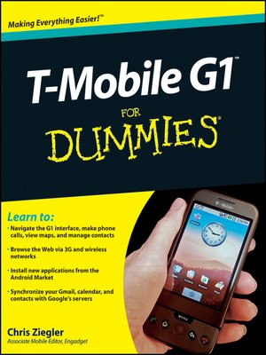 cover image of T-Mobile G1 For Dummies&#174;